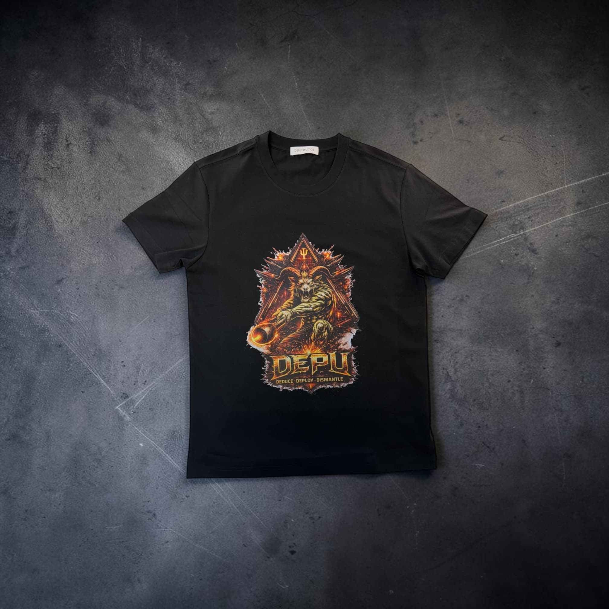 DEPÜ // WAR PROTOCOL TEE customer fit 1