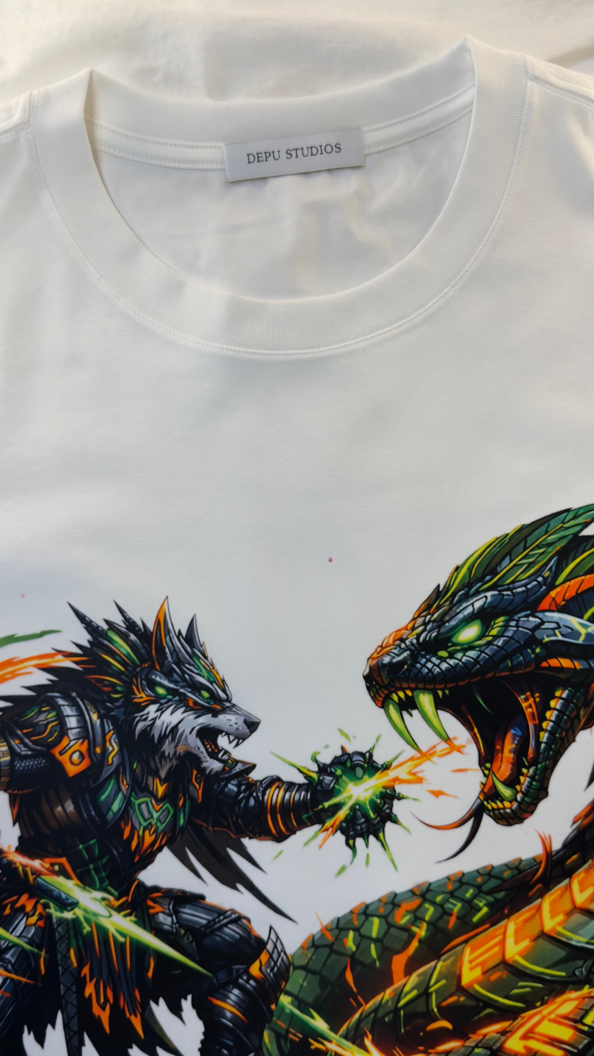 SERPENT WAR — Alpha vs Venom Tee (Sand Edition)