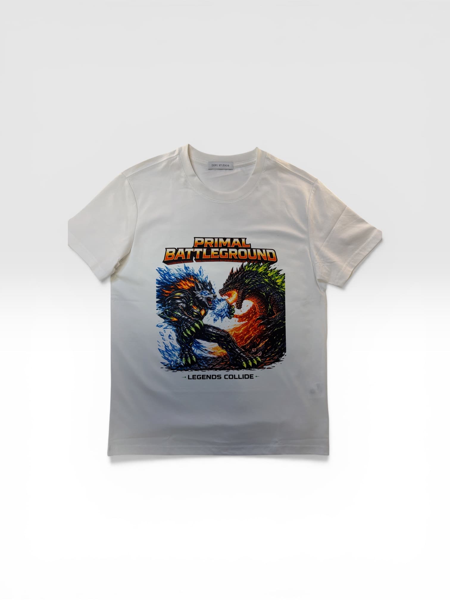 DEPÜ // PRIMAL BATTLEGROUND TEE - Image 4