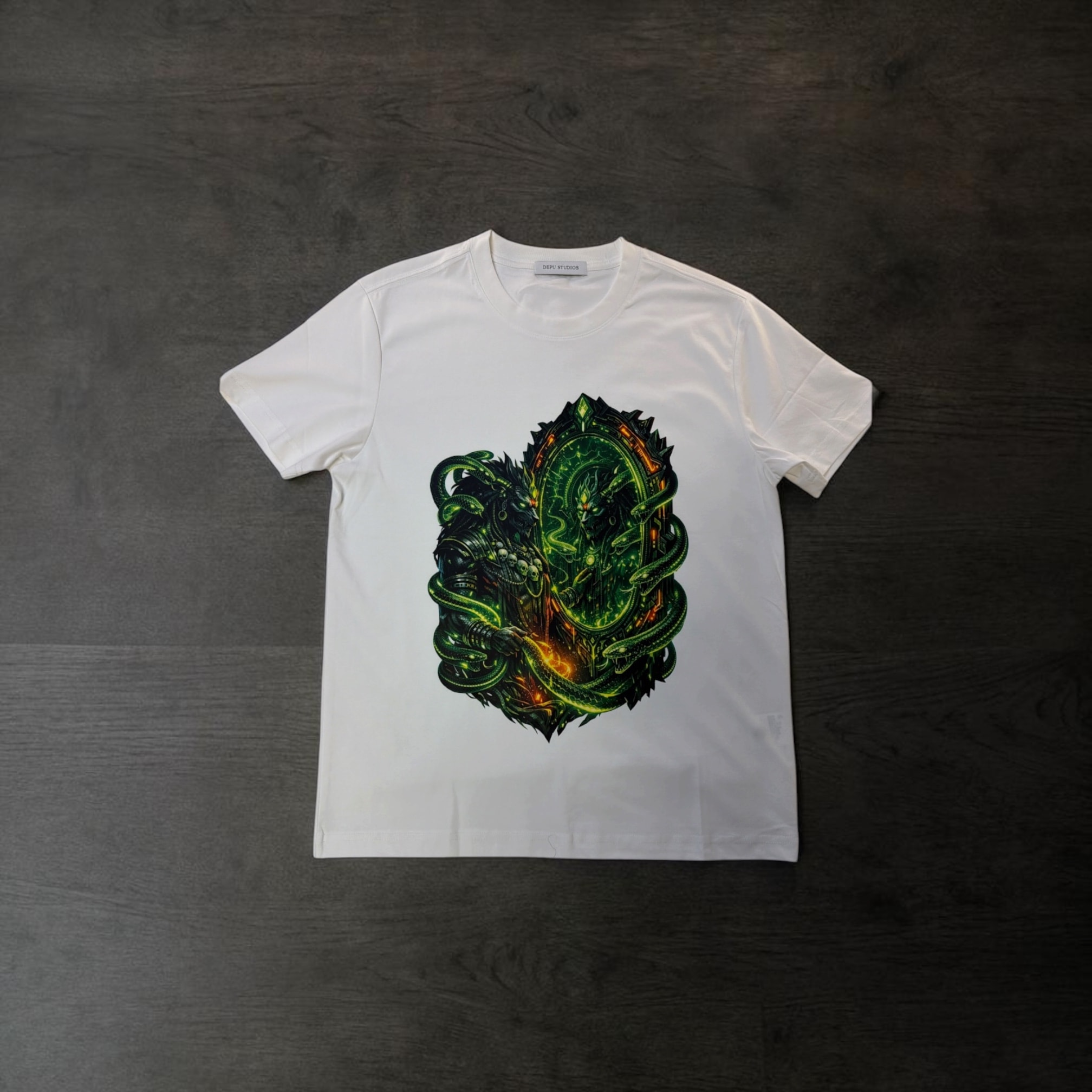 DEPÜ // SERPENT MIRROR TEE - Image 1