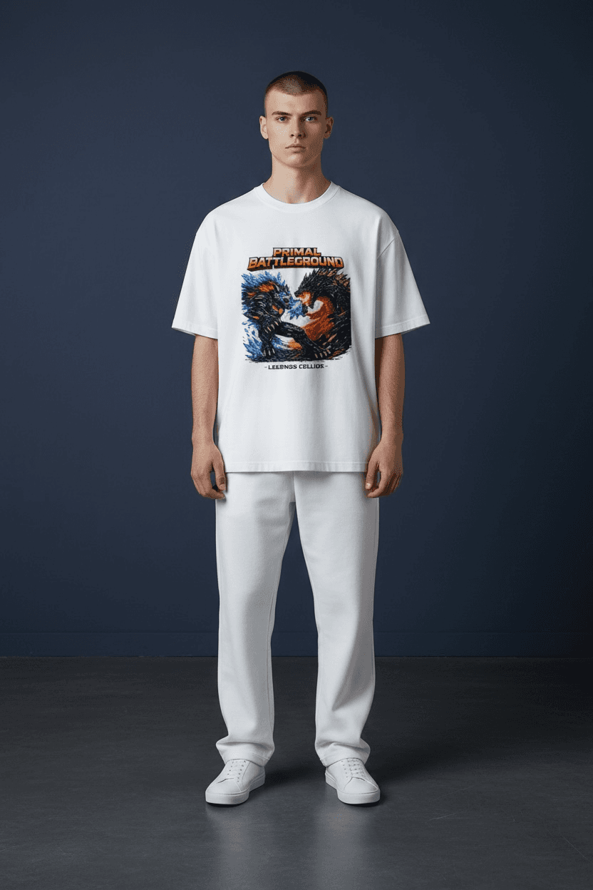 DEPÜ // PRIMAL BATTLEGROUND TEE - Image 3