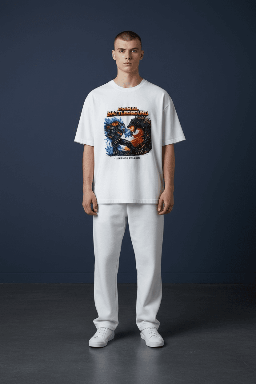 DEPÜ // PRIMAL BATTLEGROUND TEE - Image 3
