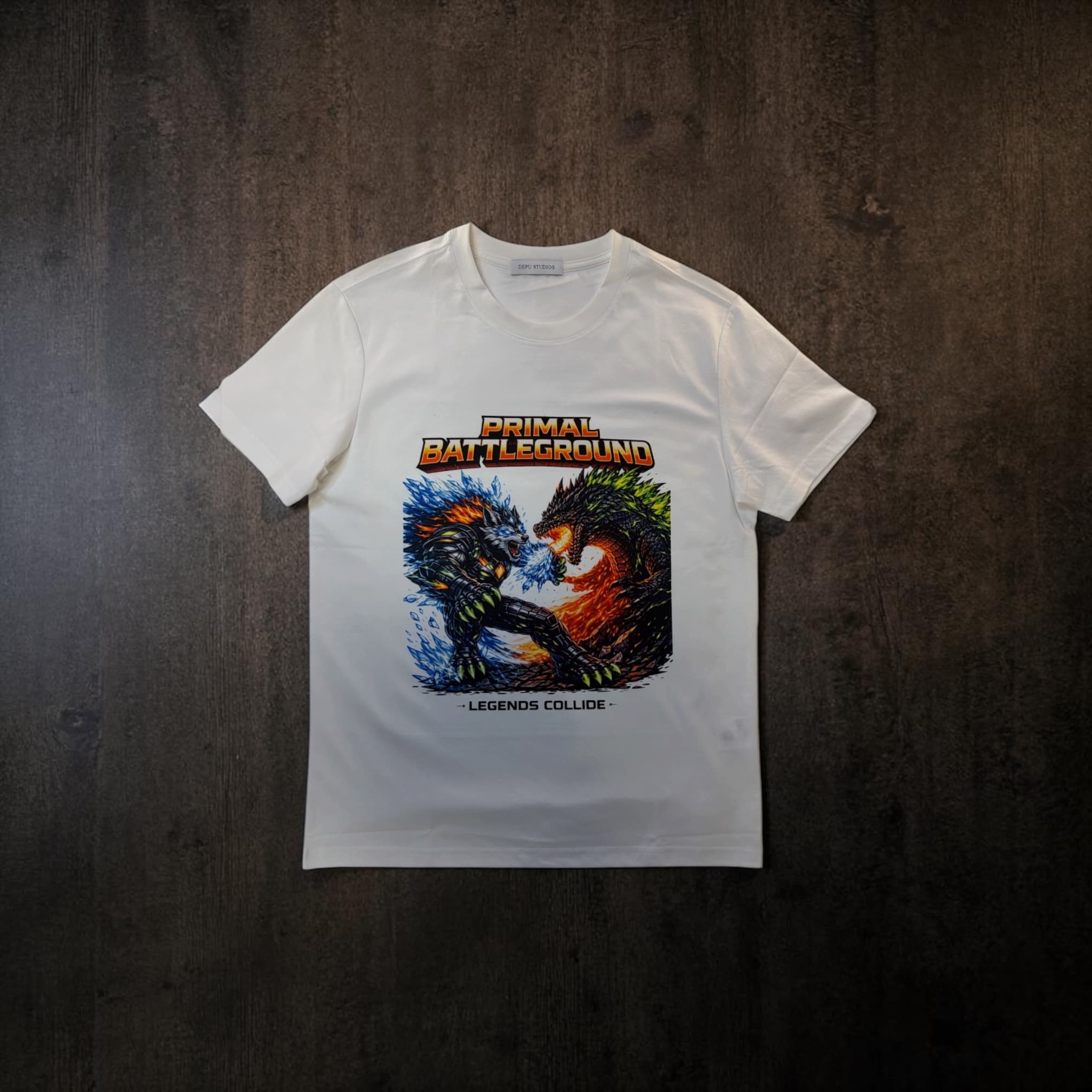 DEPÜ // PRIMAL BATTLEGROUND TEE - Image 2